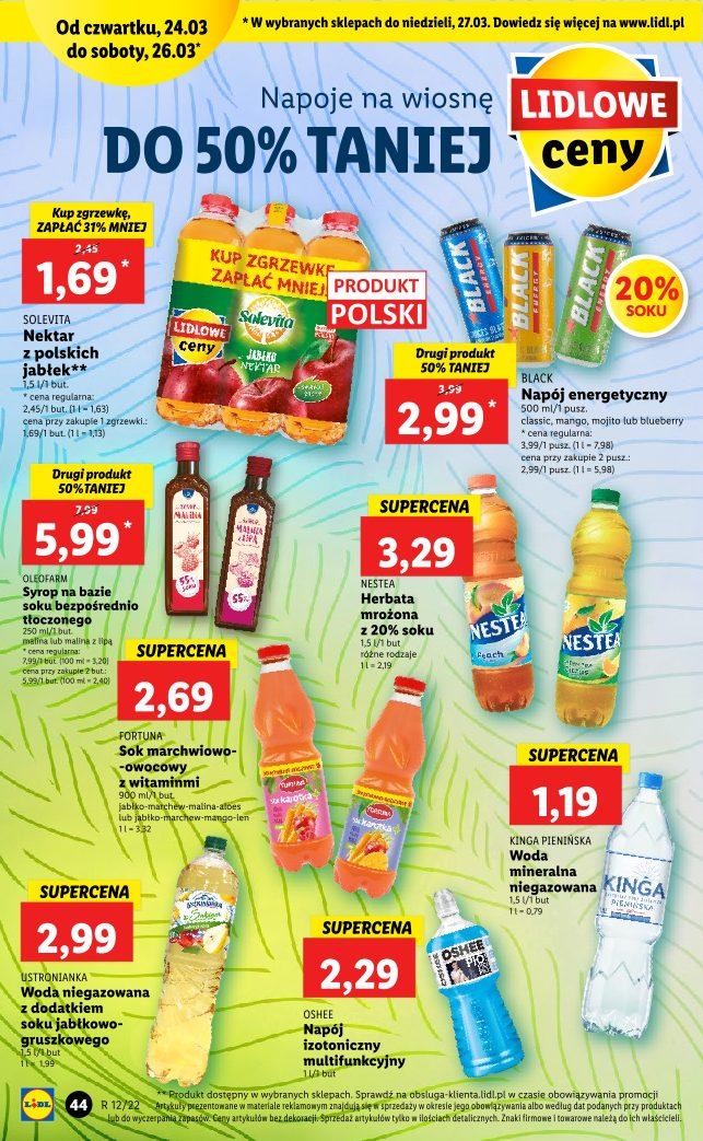 Gazetka promocyjna Lidl do 26/03/2022 str.44