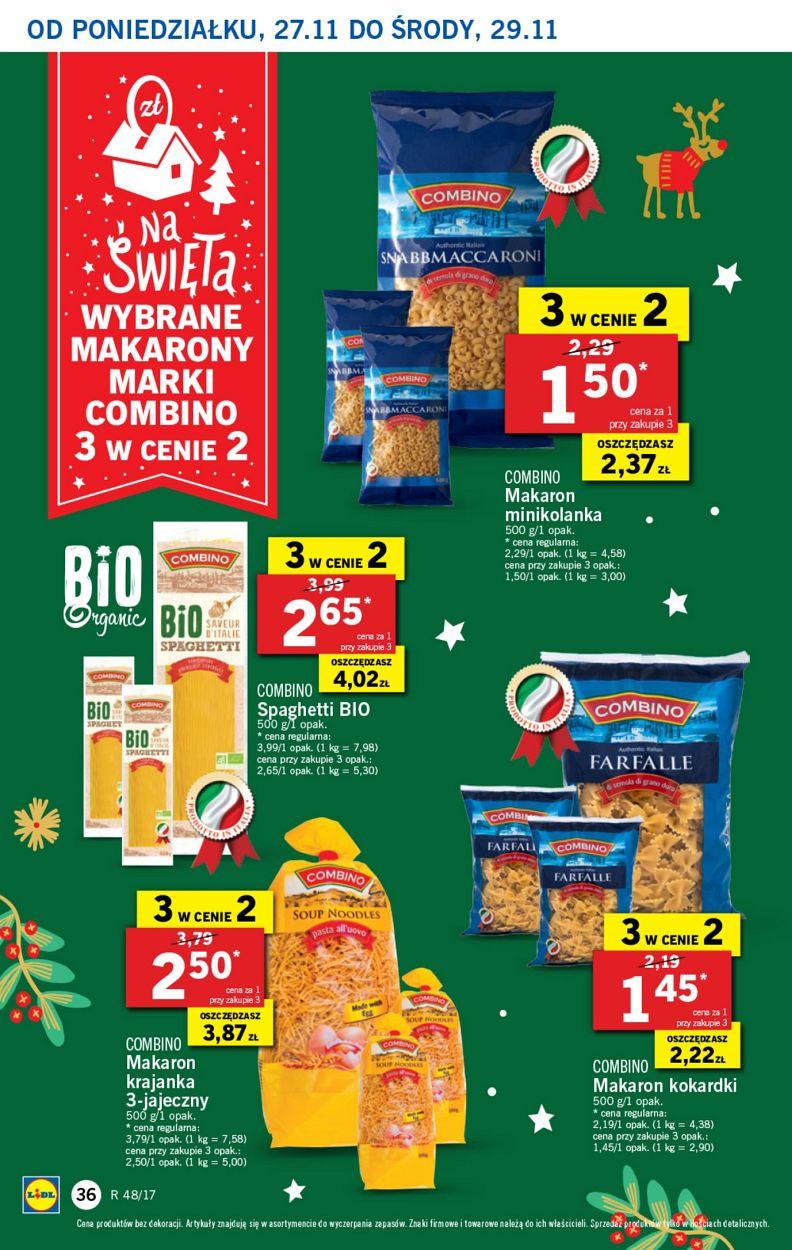 Gazetka promocyjna Lidl do 29/11/2017 str.36