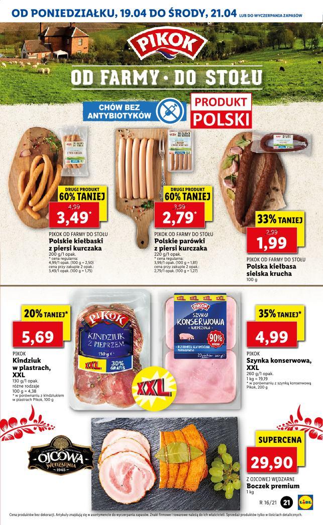 Gazetka promocyjna Lidl do 21/04/2021 str.21