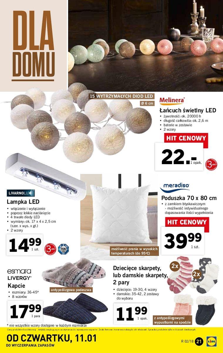 Gazetka promocyjna Lidl do 14/01/2018 str.21