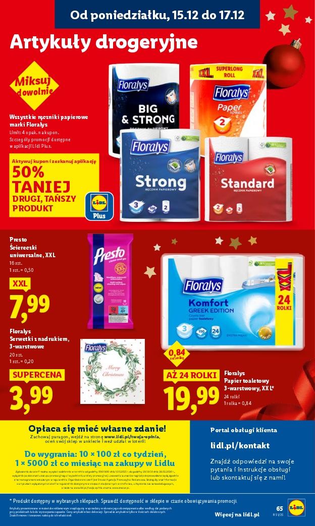 Gazetka promocyjna Lidl do 17/12/2025 str.67