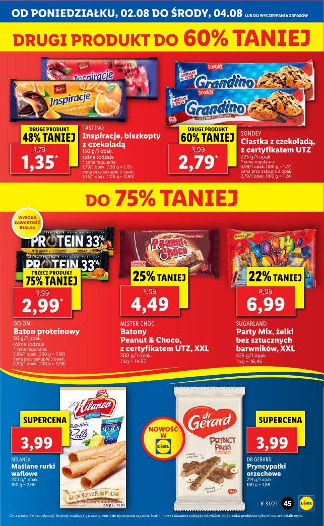 Gazetka promocyjna Lidl do 07/08/2021 str.45