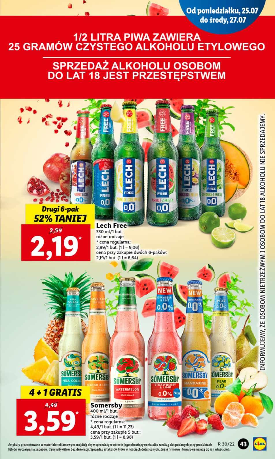 Gazetka promocyjna Lidl do 27/07/2022 str.43