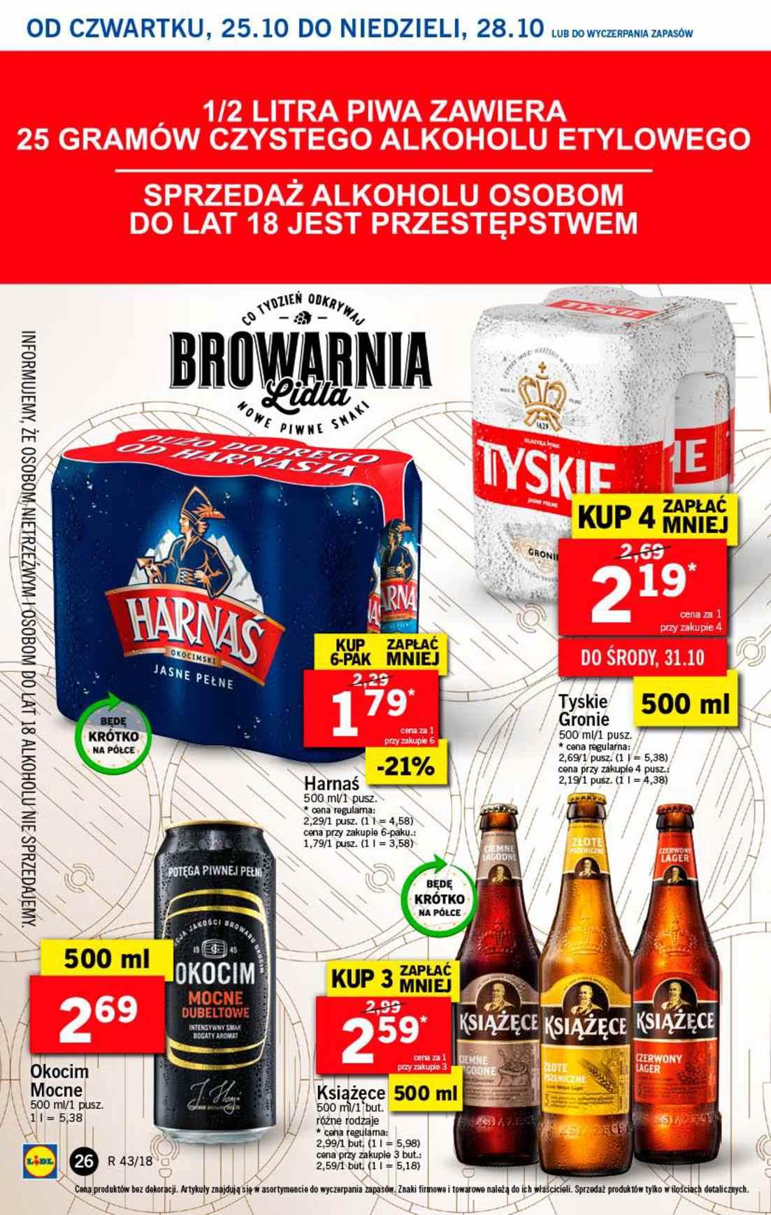 Gazetka promocyjna Lidl do 28/10/2018 str.26