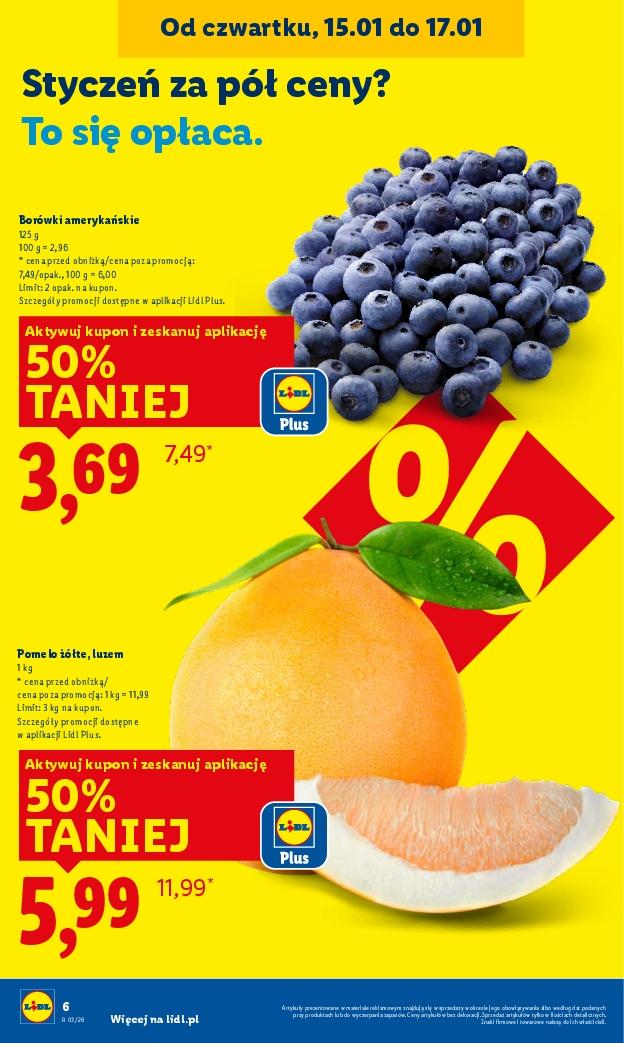 Gazetka promocyjna Lidl do 17/01/2026 str.6