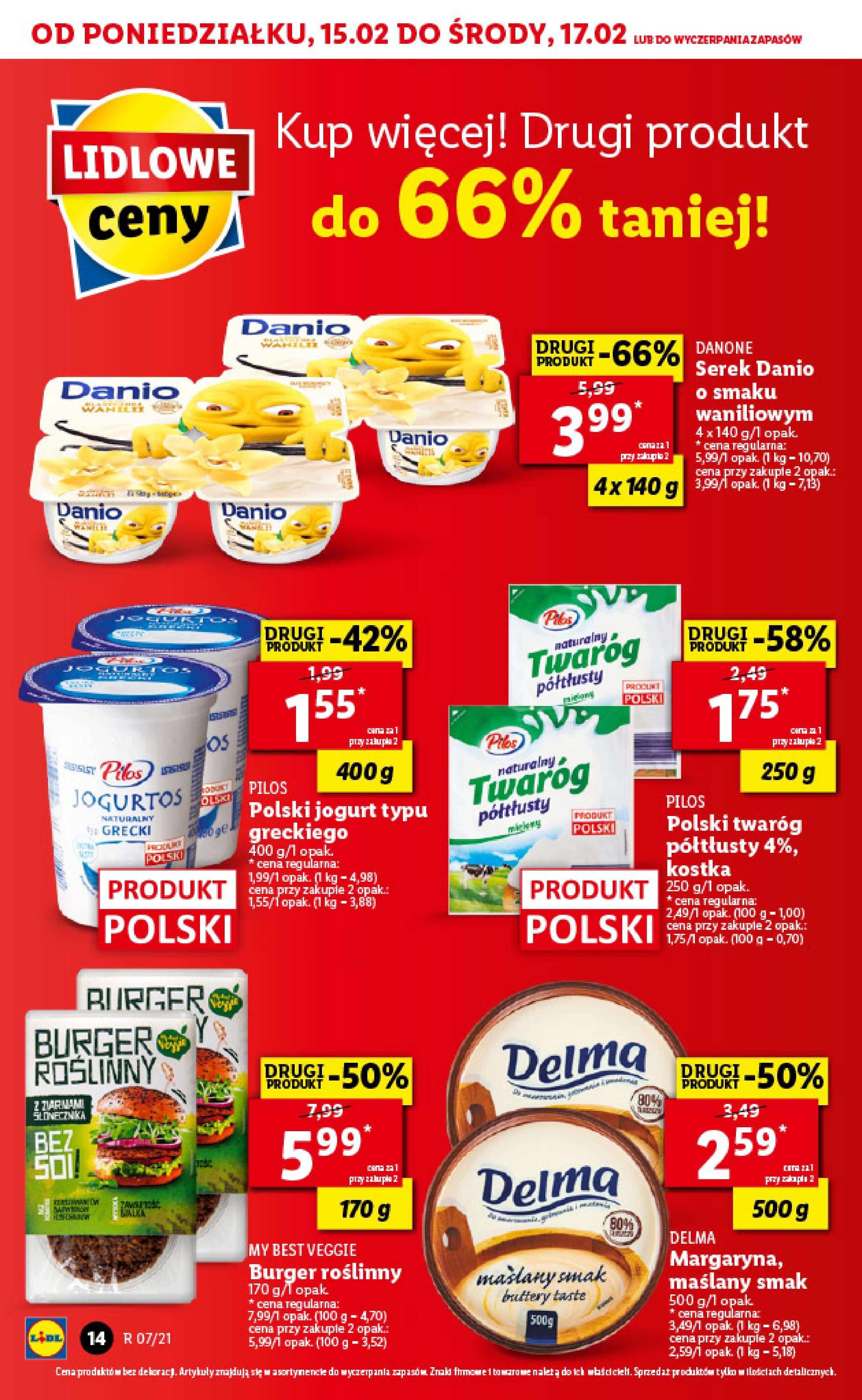 Gazetka promocyjna Lidl do 17/02/2021 str.14