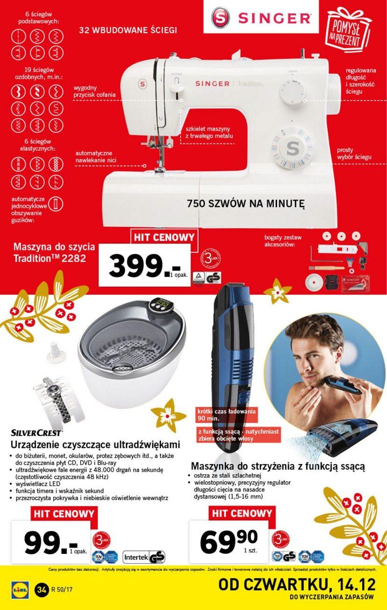 Gazetka promocyjna Lidl do 17/12/2017 str.34