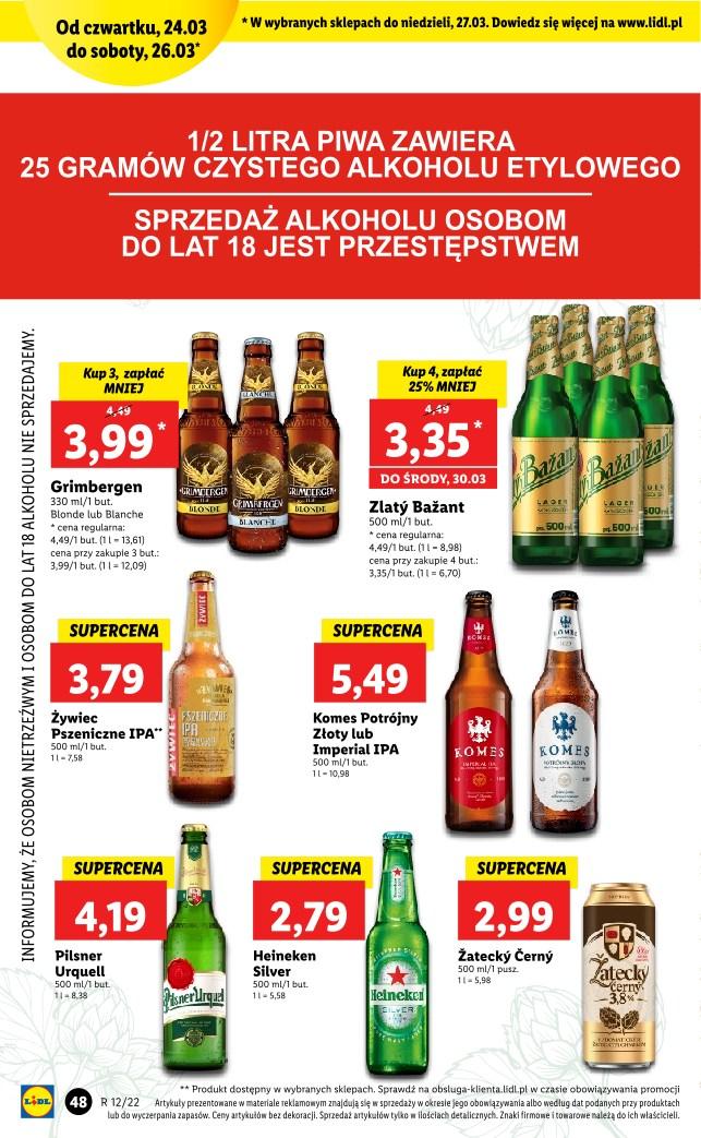 Gazetka promocyjna Lidl do 26/03/2022 str.48