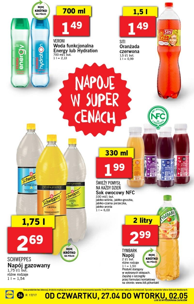 Gazetka promocyjna Lidl do 02/05/2017 str.24