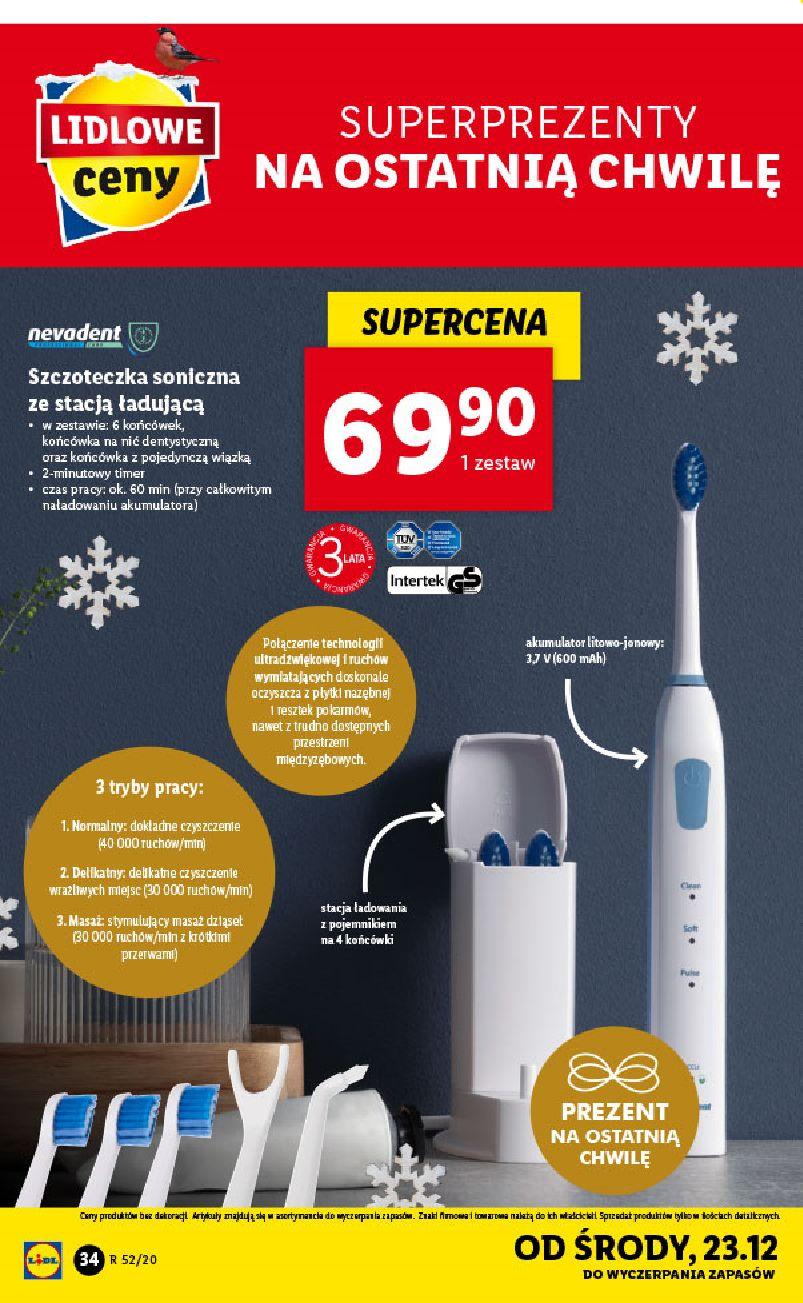 Gazetka promocyjna Lidl do 24/12/2020 str.34