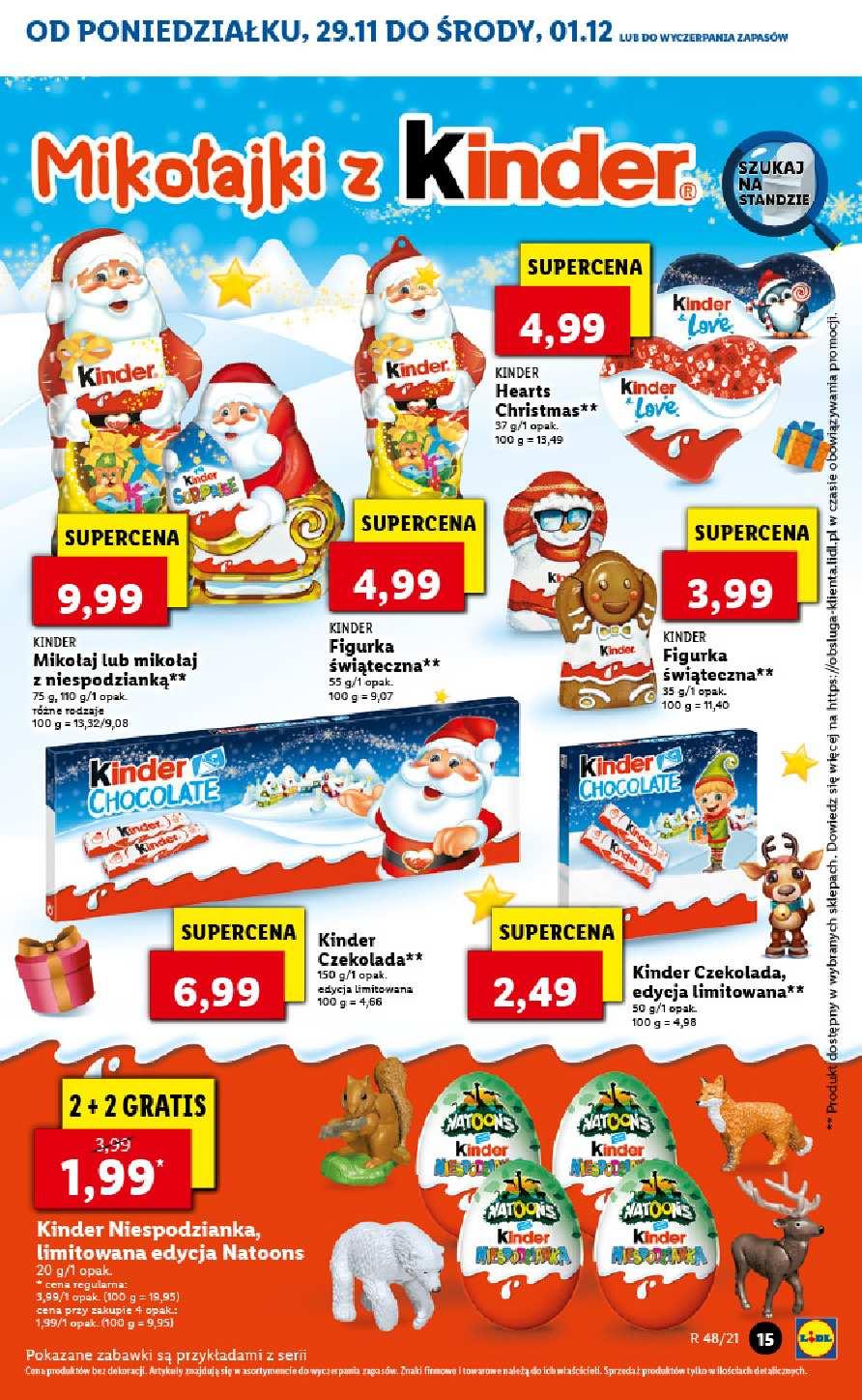 Gazetka promocyjna Lidl do 01/12/2021 str.15