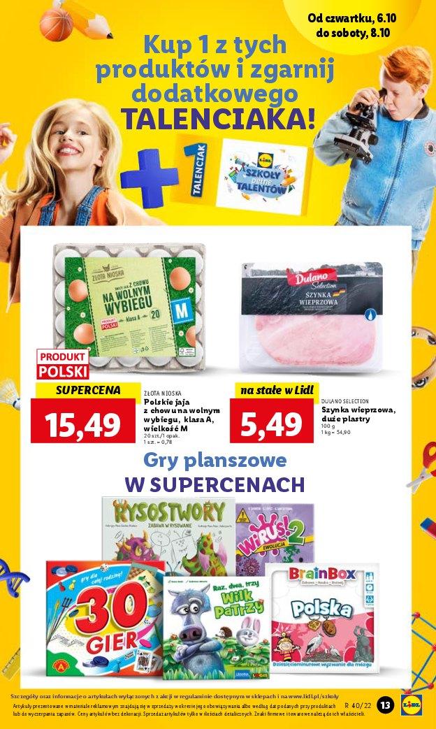 Gazetka promocyjna Lidl do 08/10/2022 str.13