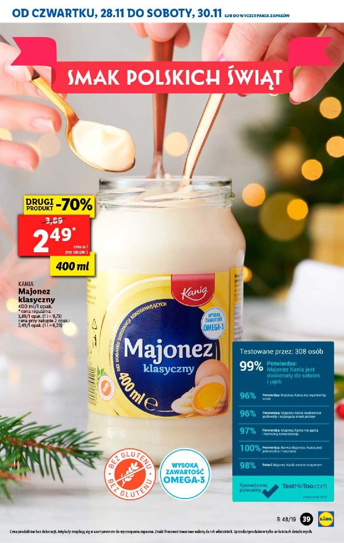 Gazetka promocyjna Lidl do 30/11/2019 str.39