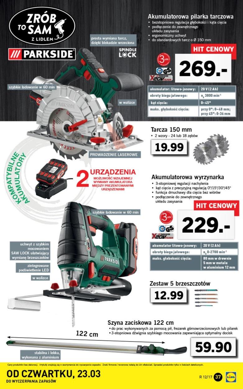 Gazetka promocyjna Lidl do 26/03/2017 str.37