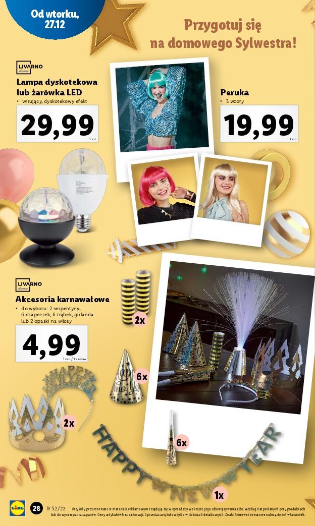 Gazetka promocyjna Lidl do 31/12/2022 str.28