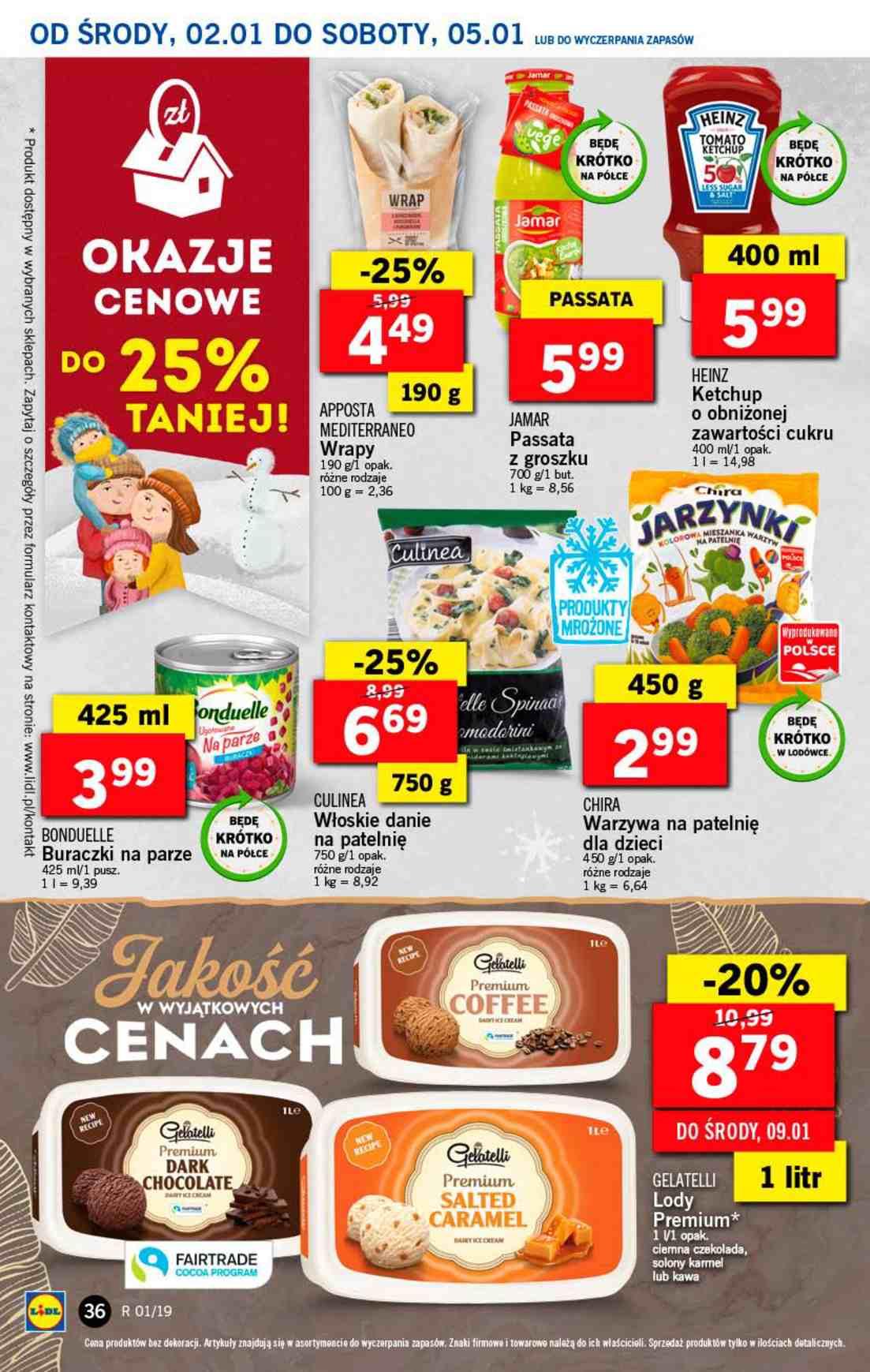 Gazetka promocyjna Lidl do 05/01/2019 str.36