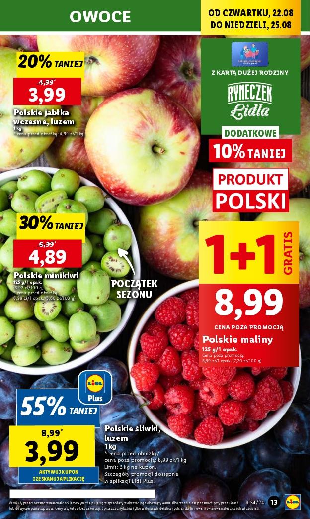 Gazetka promocyjna Lidl do 25/08/2024 str.15