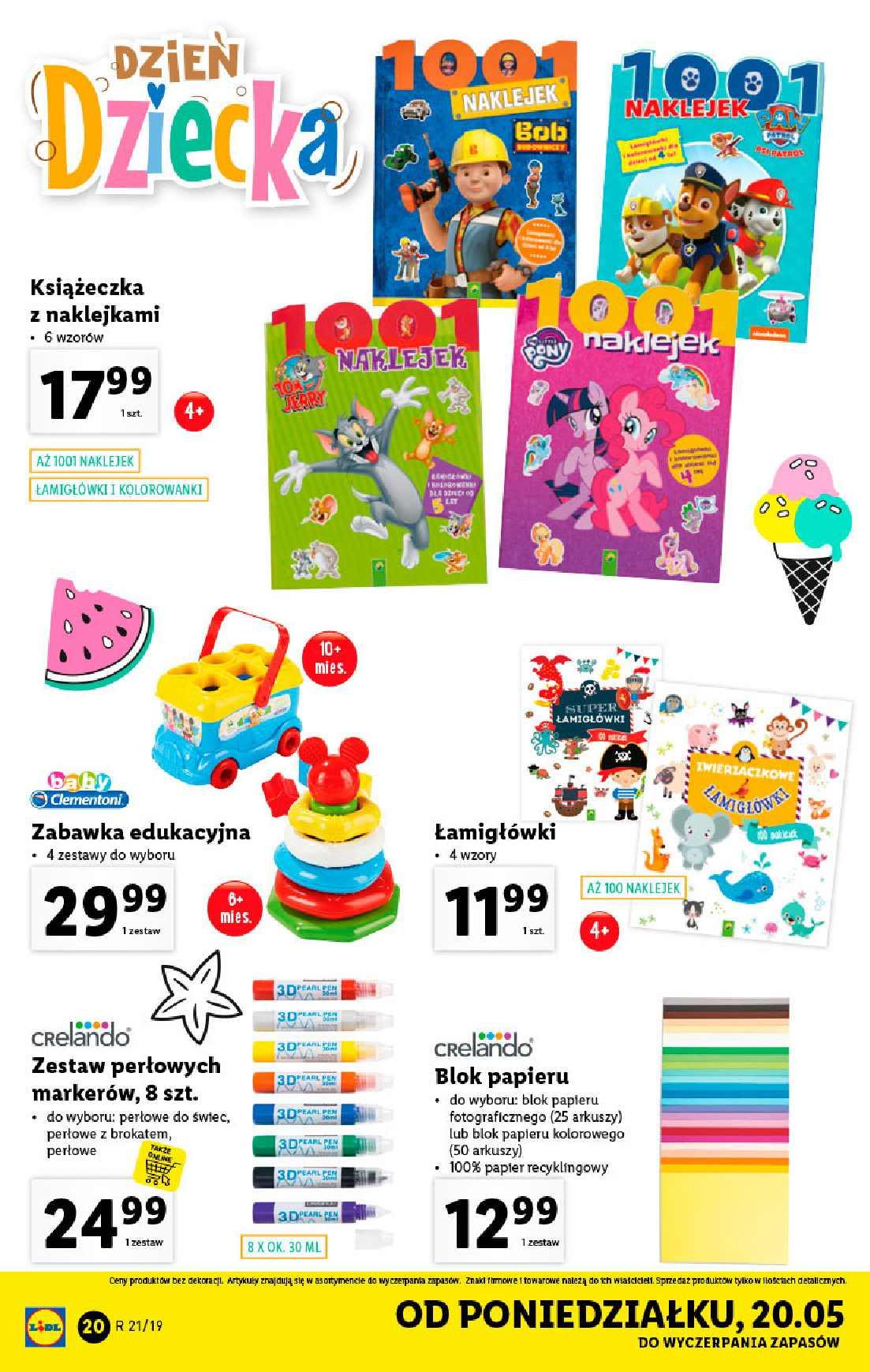 Gazetka promocyjna Lidl do 26/05/2019 str.20