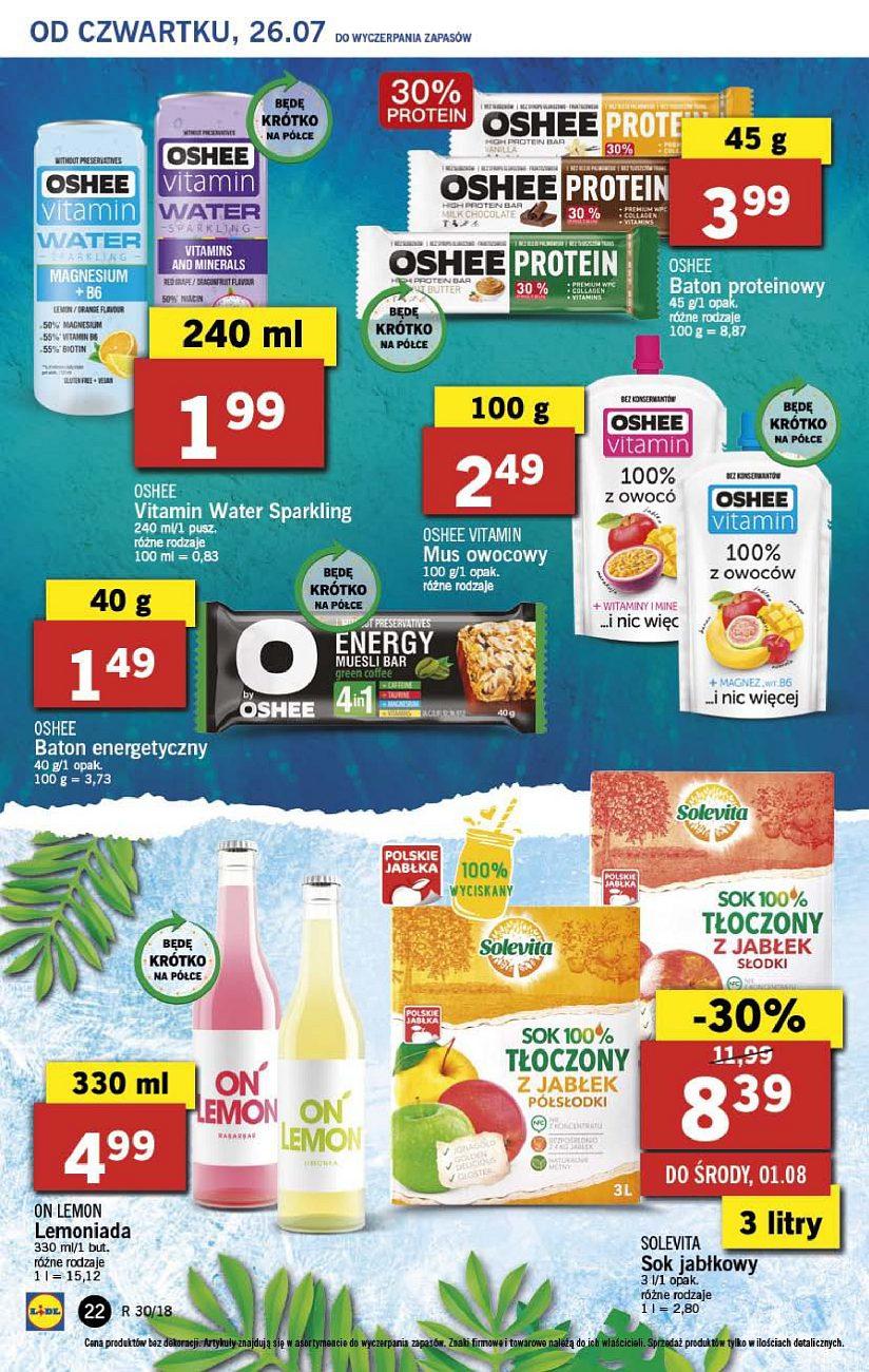 Gazetka promocyjna Lidl do 29/07/2018 str.22