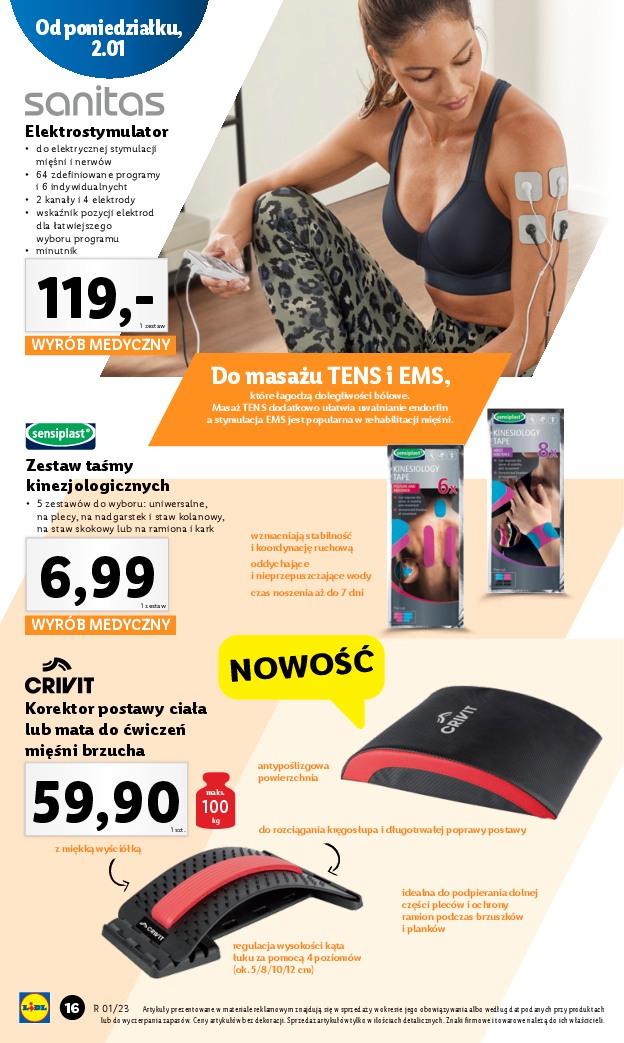 Gazetka promocyjna Lidl do 07/01/2023 str.16