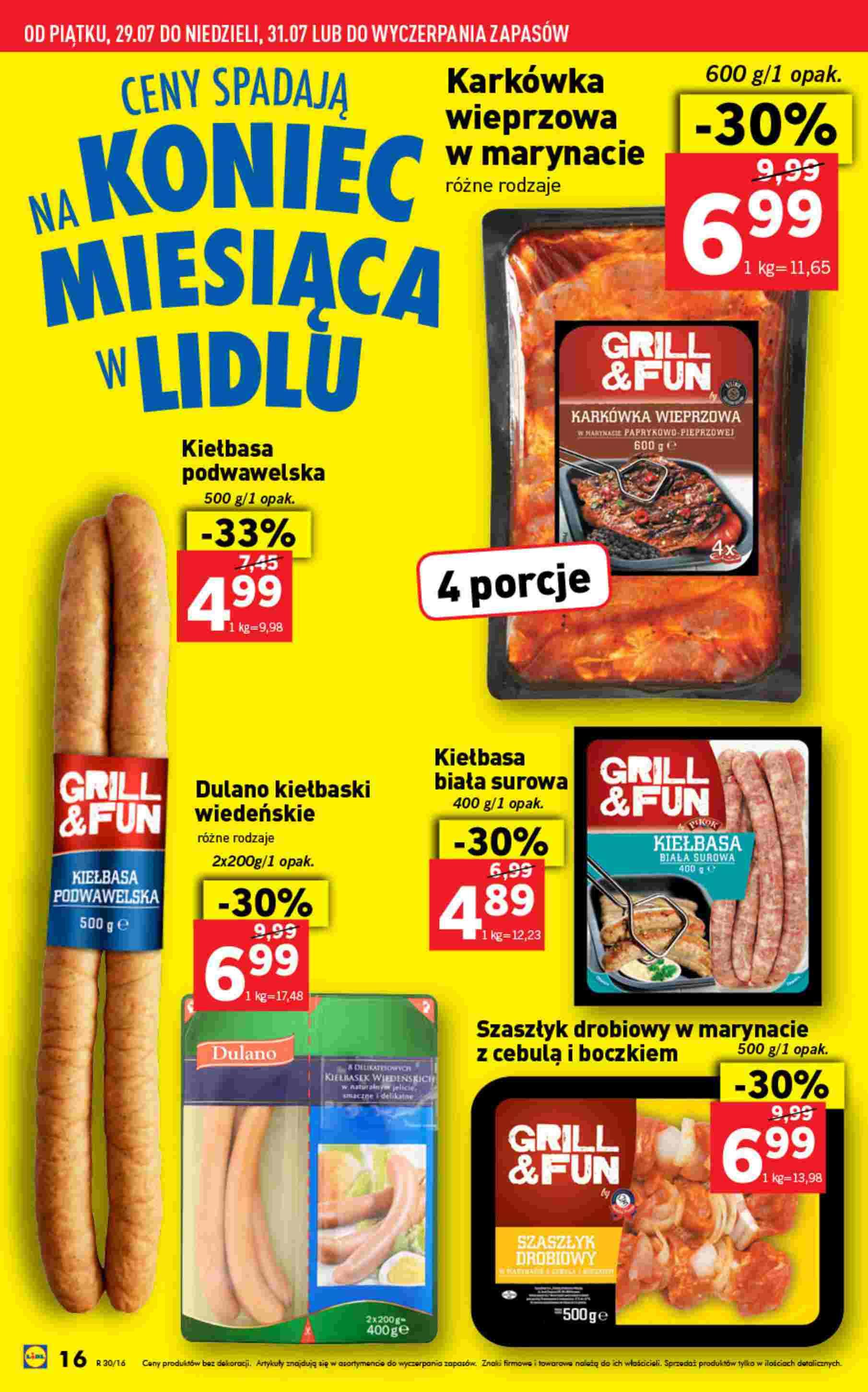 Gazetka promocyjna Lidl do 31/07/2016 str.16