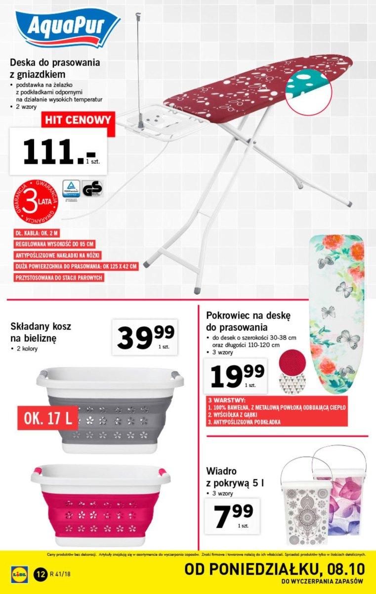 Gazetka promocyjna Lidl do 13/10/2018 str.12