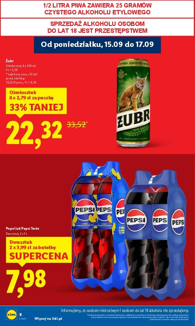 Gazetka promocyjna Lidl do 17/09/2025 str.8