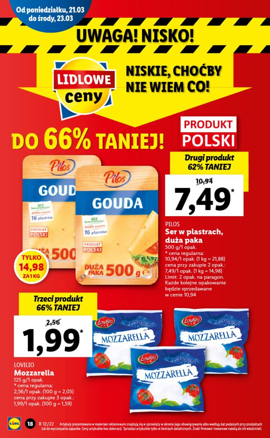 Gazetka promocyjna Lidl do 23/03/2022 str.18