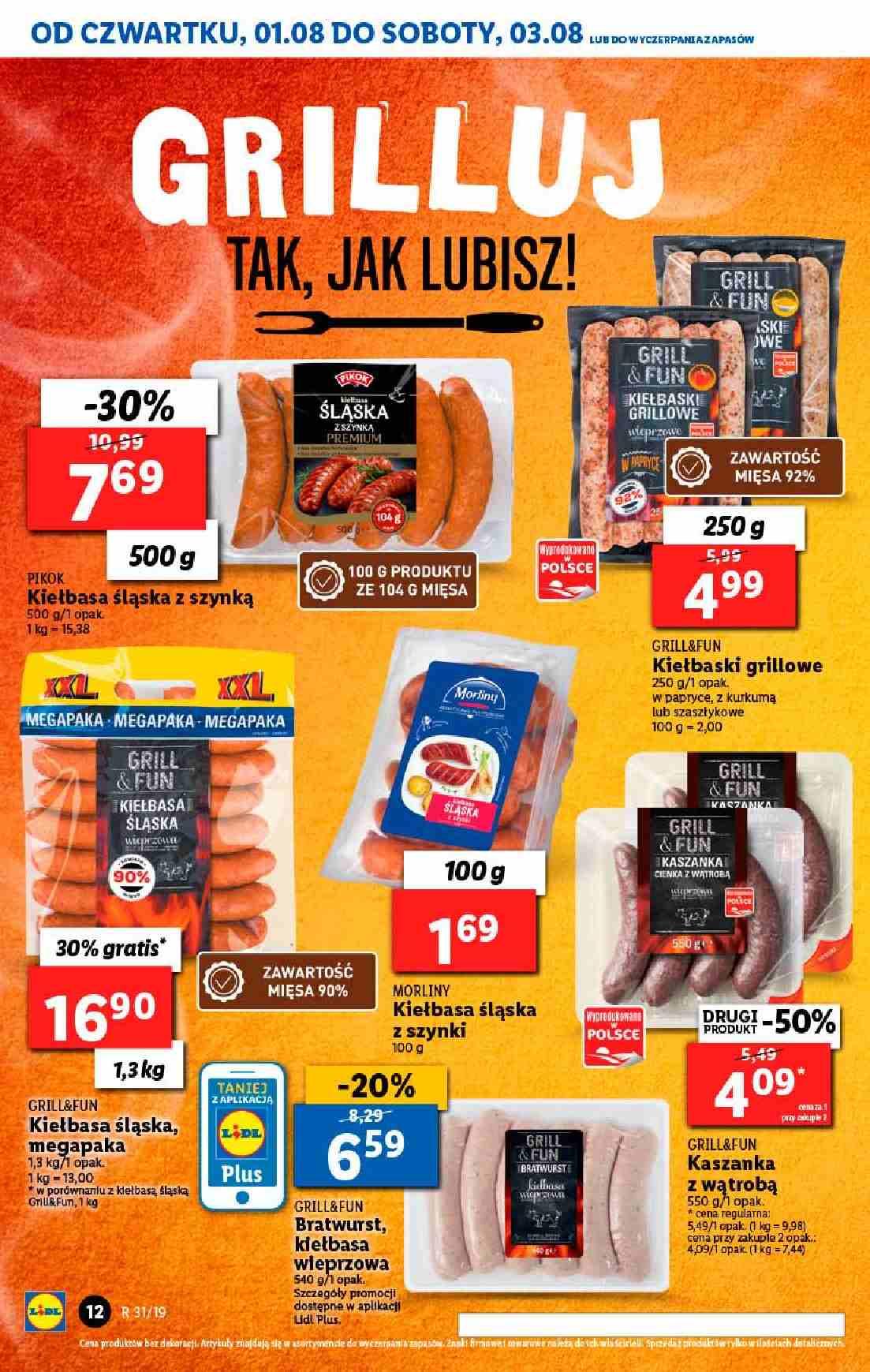 Gazetka promocyjna Lidl do 04/08/2019 str.12