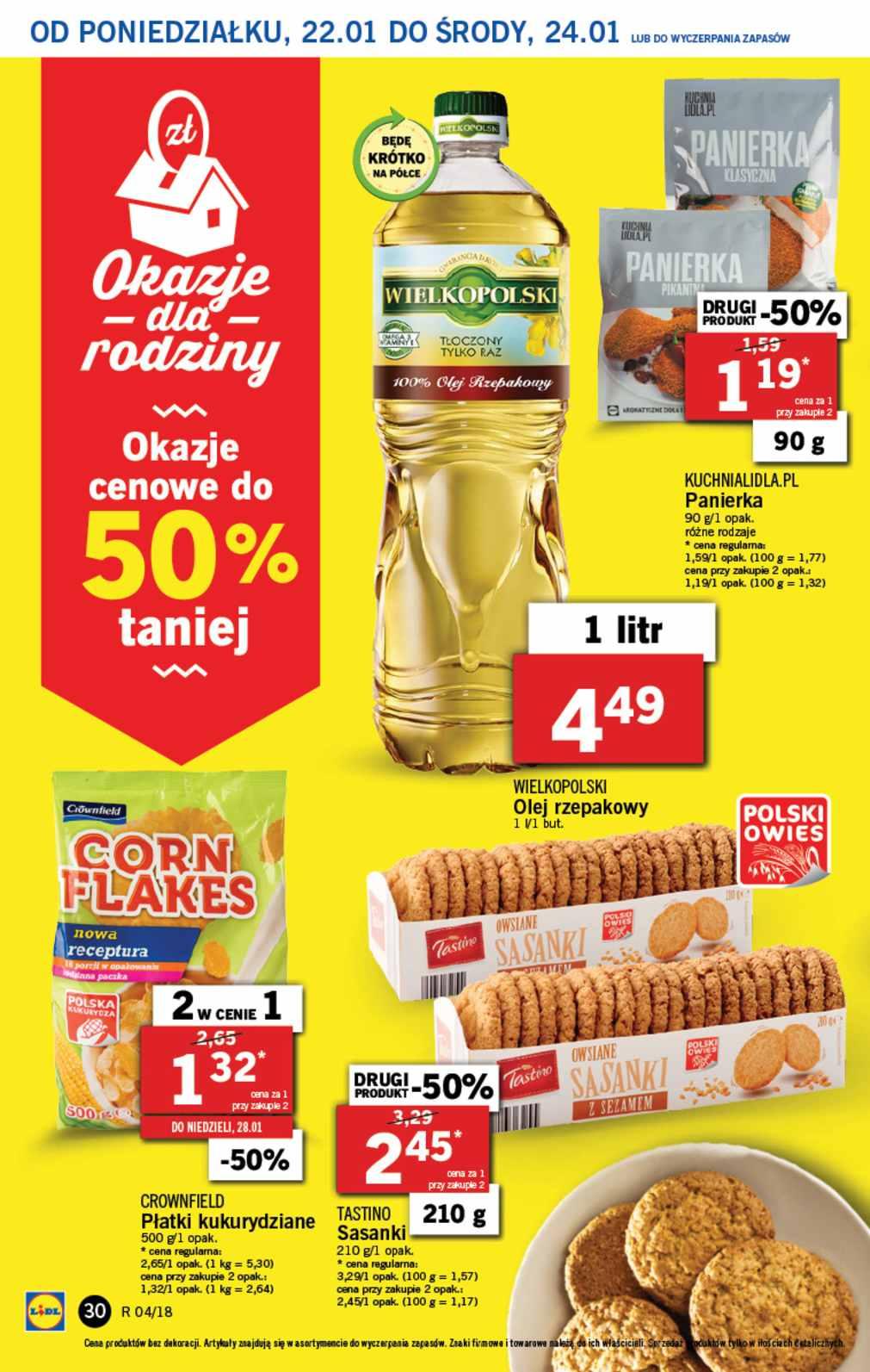 Gazetka promocyjna Lidl do 24/01/2018 str.30