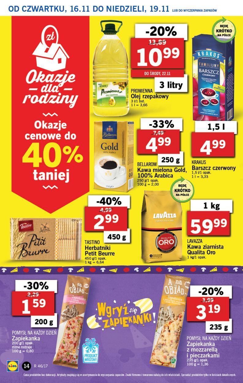 Gazetka promocyjna Lidl do 19/11/2017 str.14