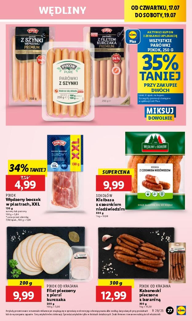 Gazetka promocyjna Lidl do 19/07/2025 str.33