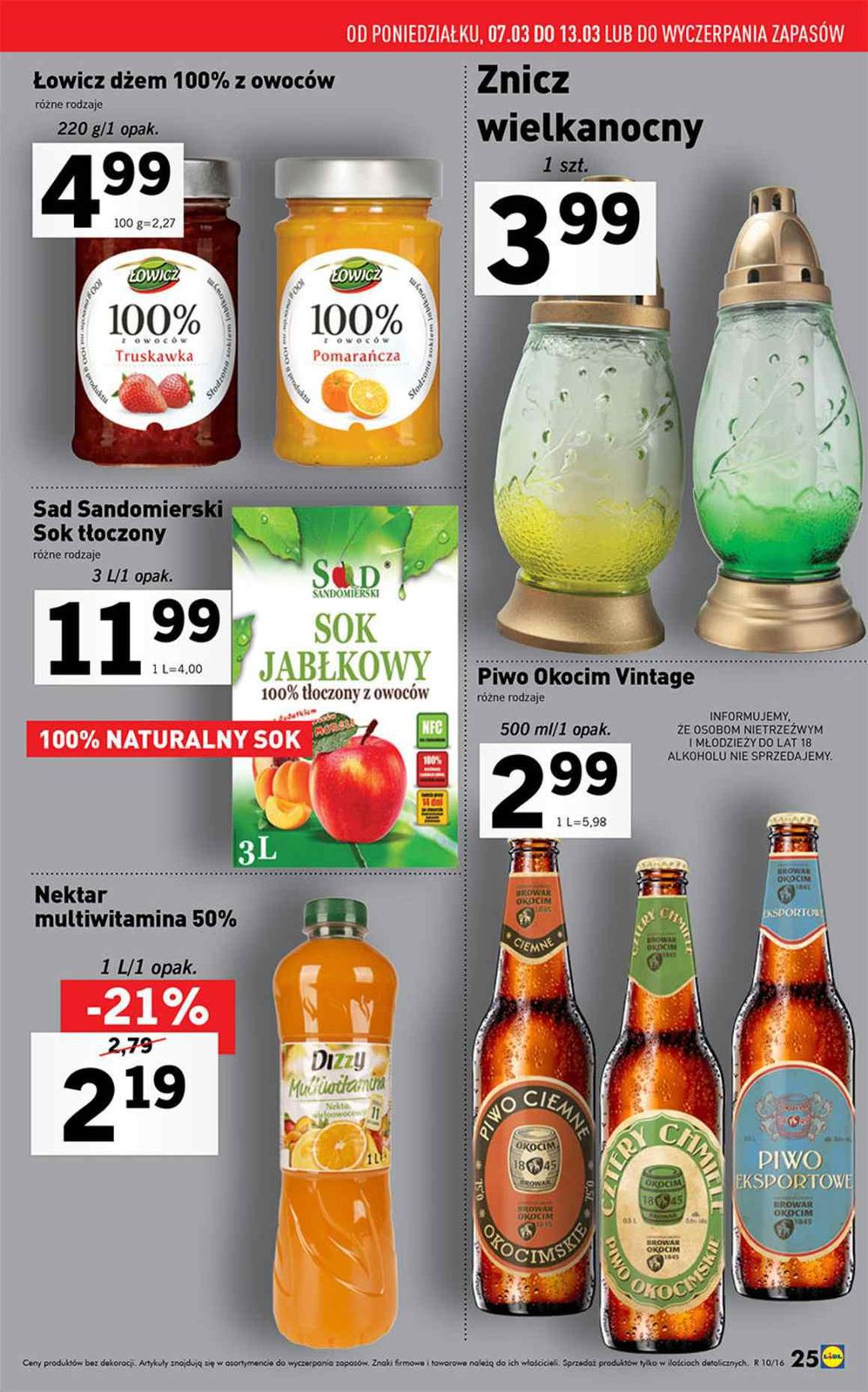 Gazetka promocyjna Lidl do 13/03/2016 str.25