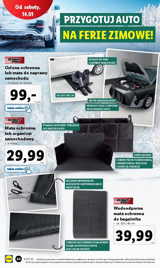 Gazetka promocyjna Lidl do 14/01/2023 str.34