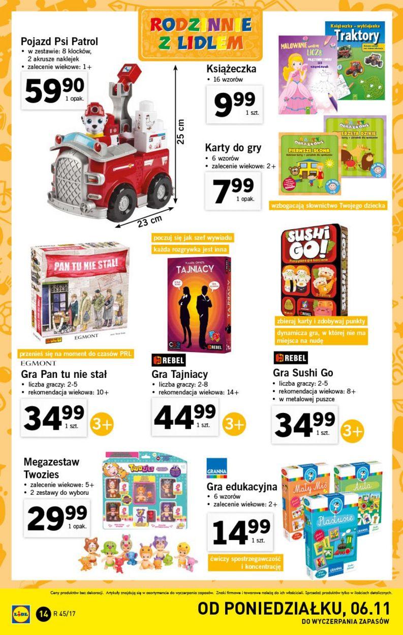 Gazetka promocyjna Lidl do 12/11/2017 str.14