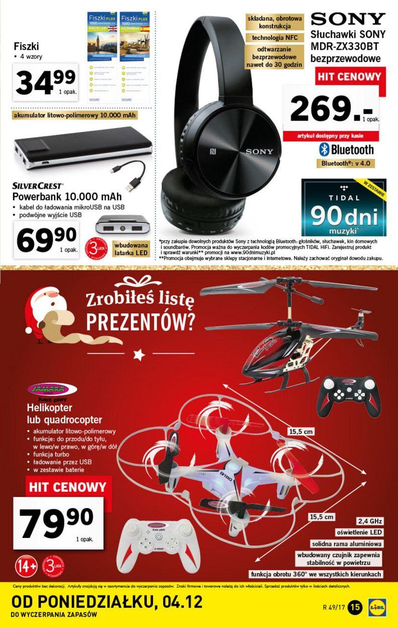 Gazetka promocyjna Lidl do 10/12/2017 str.15