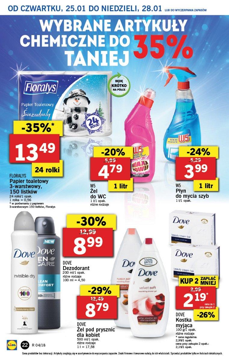 Gazetka promocyjna Lidl do 28/01/2018 str.22