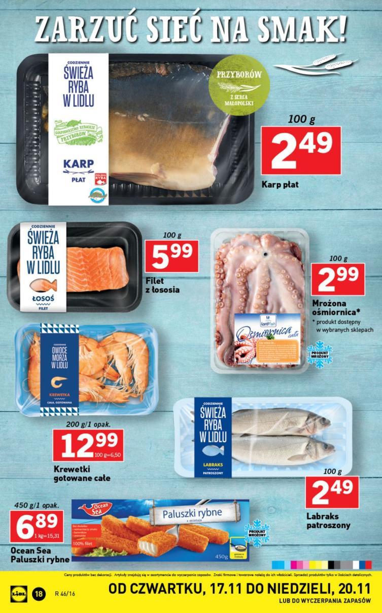 Gazetka promocyjna Lidl do 20/11/2016 str.18