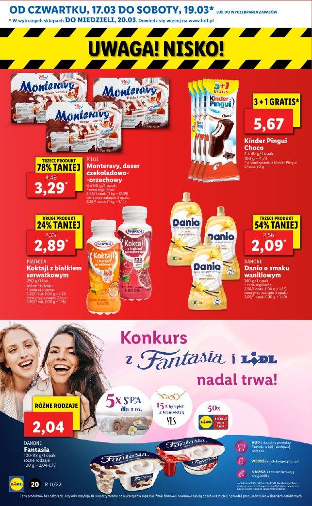 Gazetka promocyjna Lidl do 19/03/2022 str.20