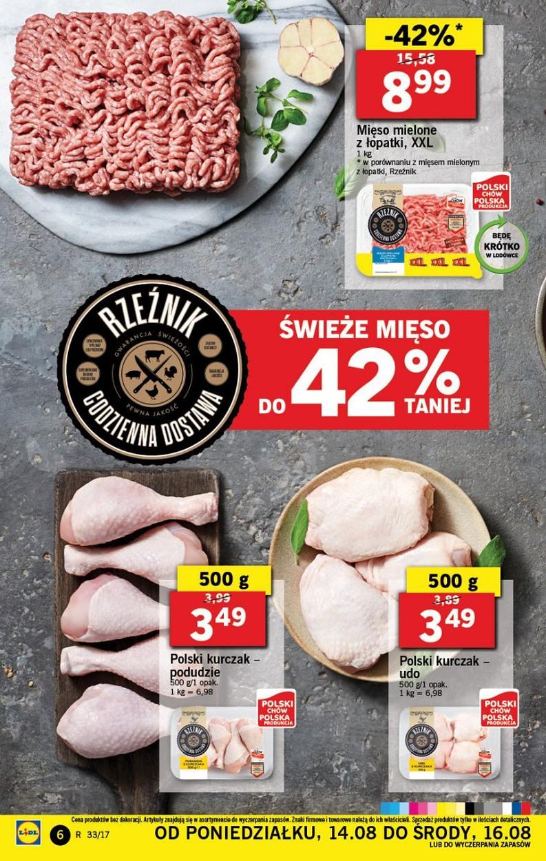 Gazetka promocyjna Lidl do 16/08/2017 str.6