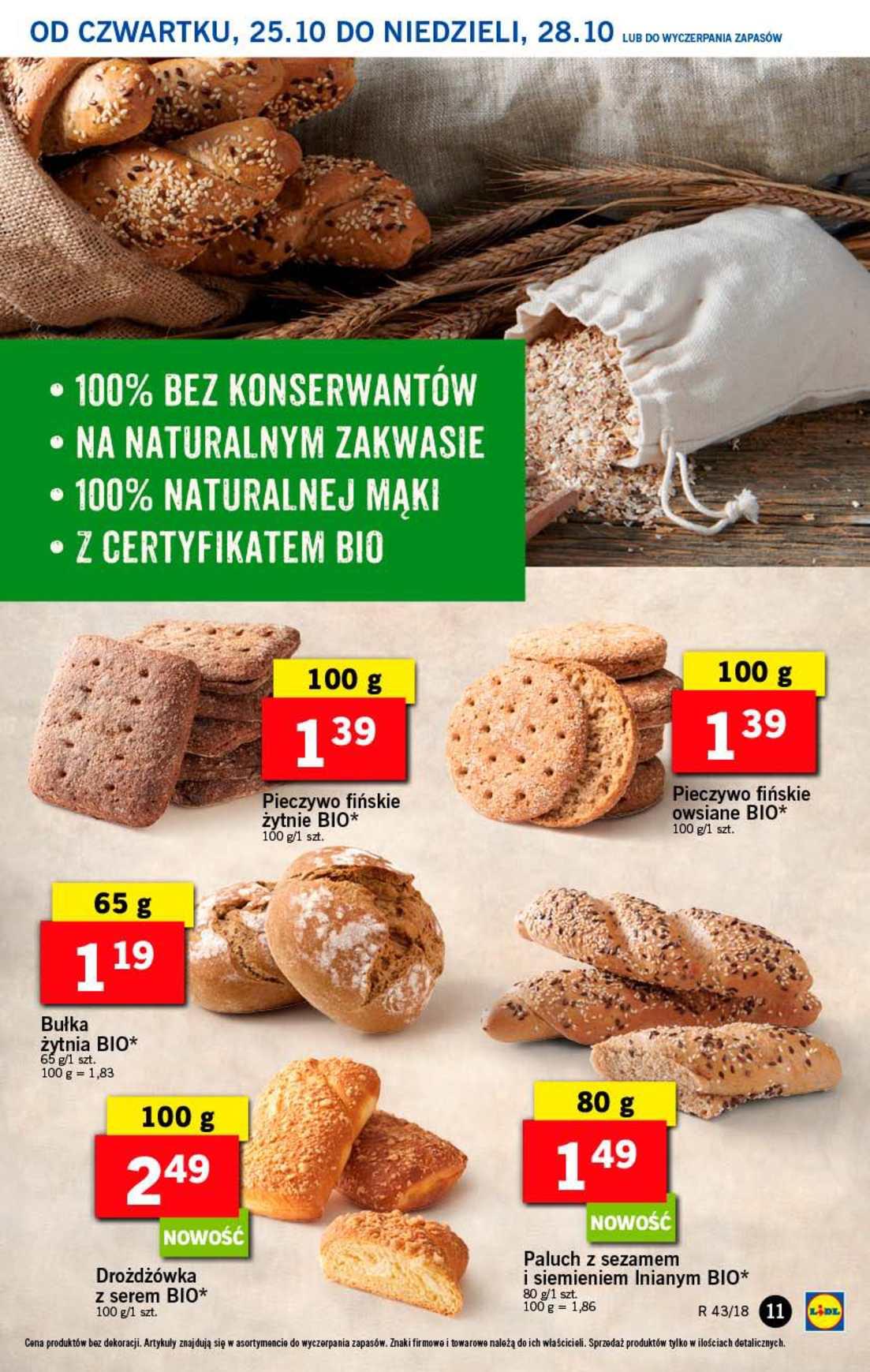 Gazetka promocyjna Lidl do 28/10/2018 str.11