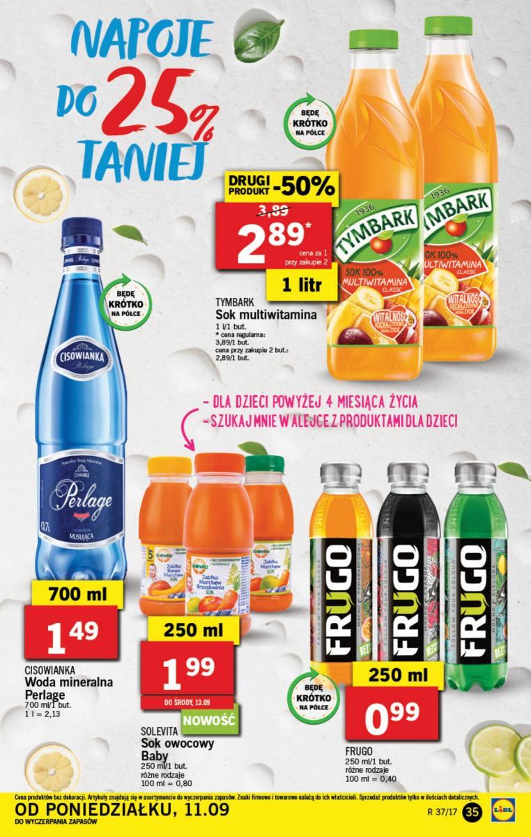 Gazetka promocyjna Lidl do 13/09/2017 str.35