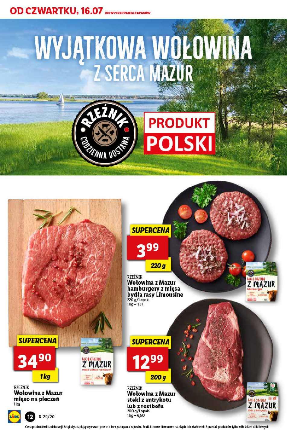 Gazetka promocyjna Lidl do 18/07/2020 str.12