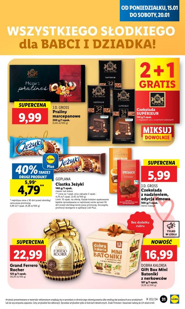 Gazetka promocyjna Lidl do 17/01/2024 str.31