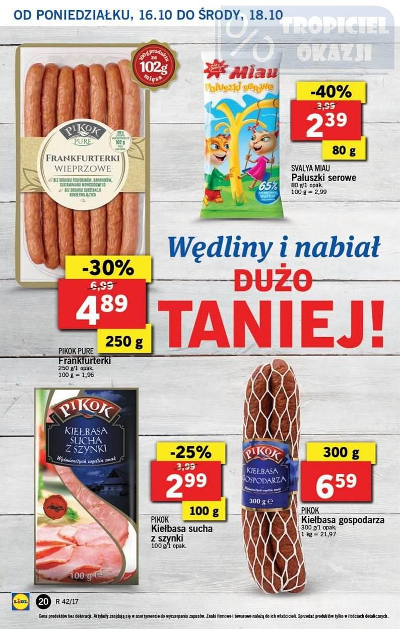 Gazetka promocyjna Lidl do 18/10/2017 str.20