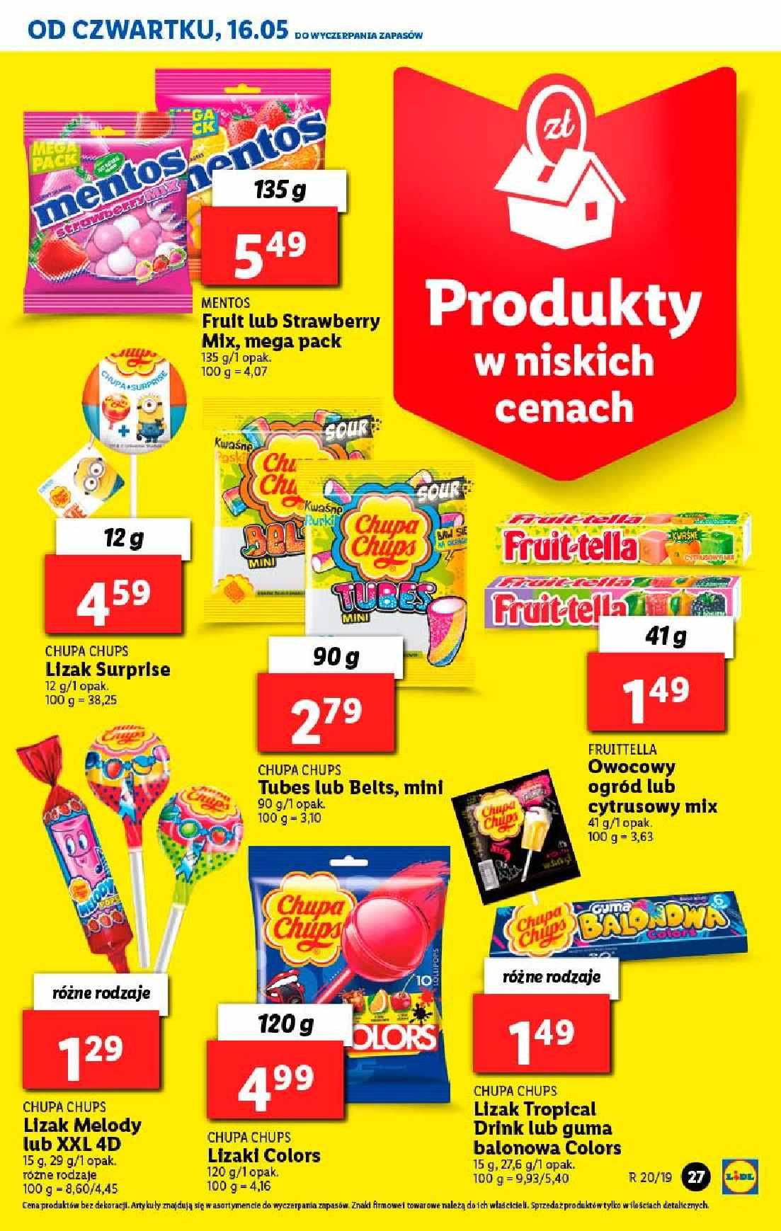 Gazetka promocyjna Lidl do 19/05/2019 str.27