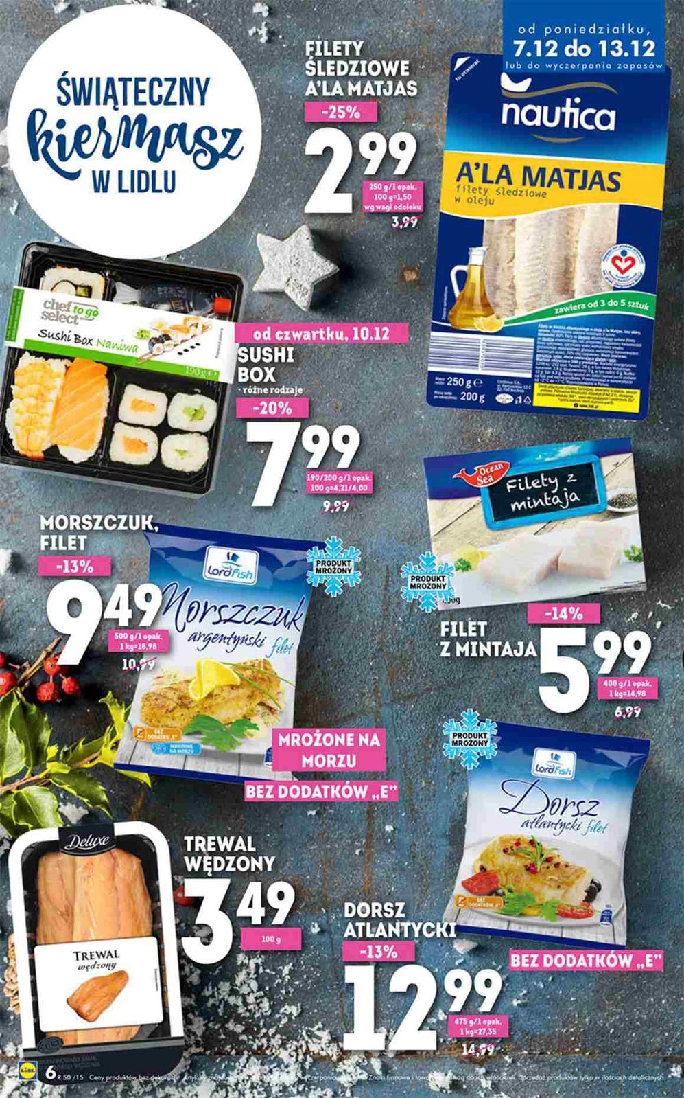 Gazetka promocyjna Lidl do 13/12/2015 str.6