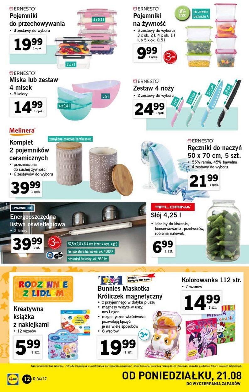 Gazetka promocyjna Lidl do 27/08/2017 str.12