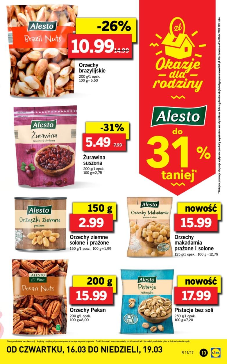 Gazetka promocyjna Lidl do 19/03/2017 str.13