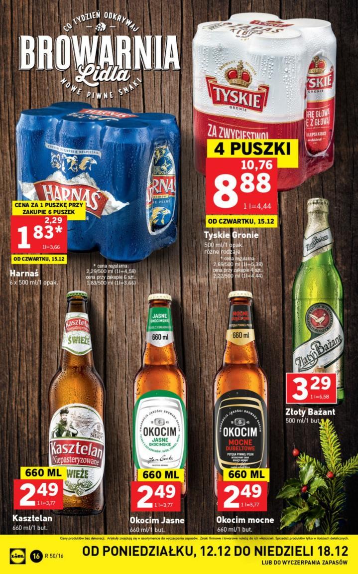 Gazetka promocyjna Lidl do 18/12/2016 str.16